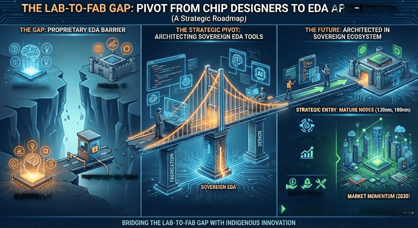 The Lab-to-Fab Gap: Need for essential pivot from Chip Designers to EDA Architects